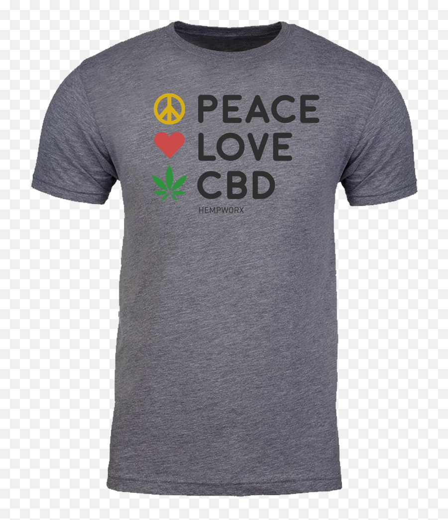 Emoji Peace Love Cbd - Short Sleeve,Emoji Clothing Website