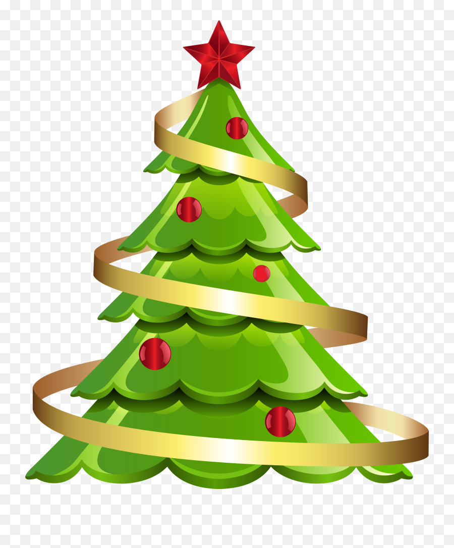 Santa Claus Clip Art Christmas - Christmas Tree Clipart Large Emoji,Christmas Tree Emoticon.