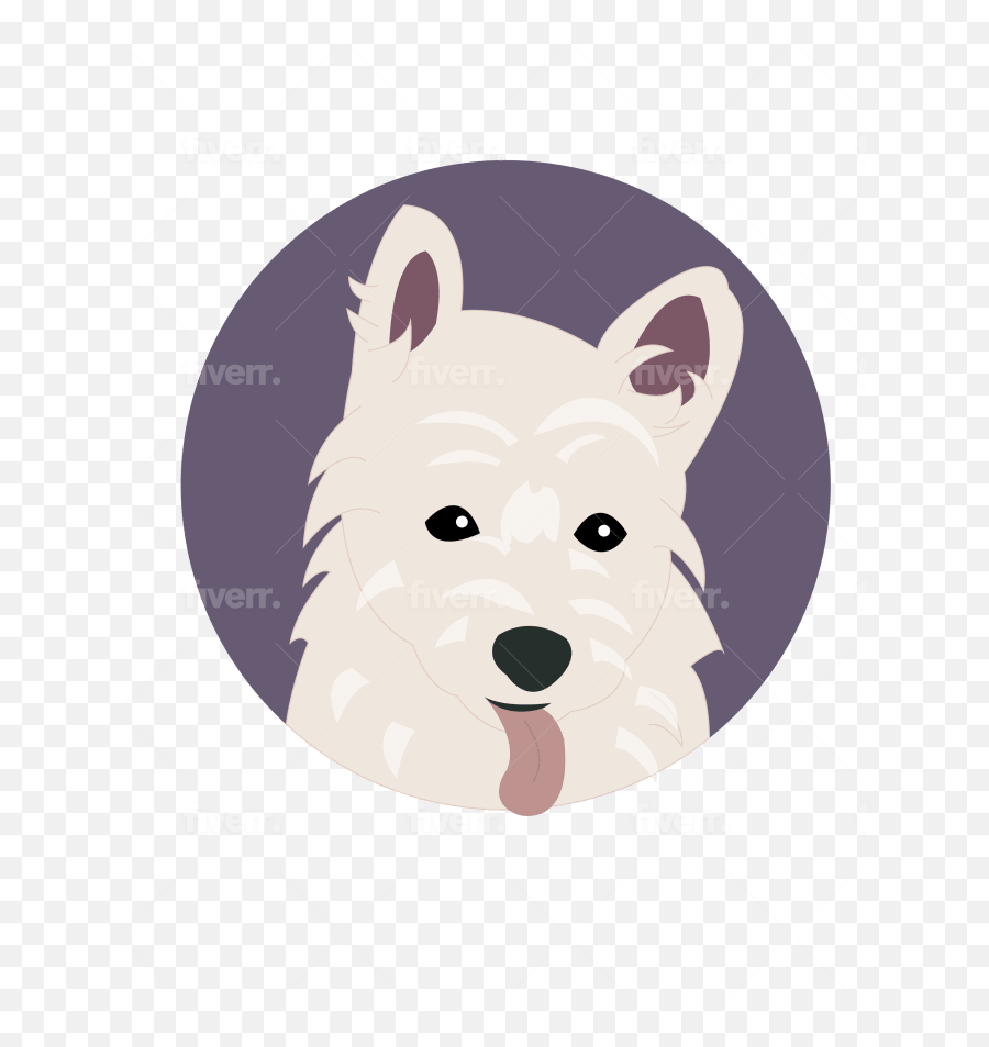 Dog Into A Cartoon - Northern Breed Group Emoji,Westie Dog Emoticon
