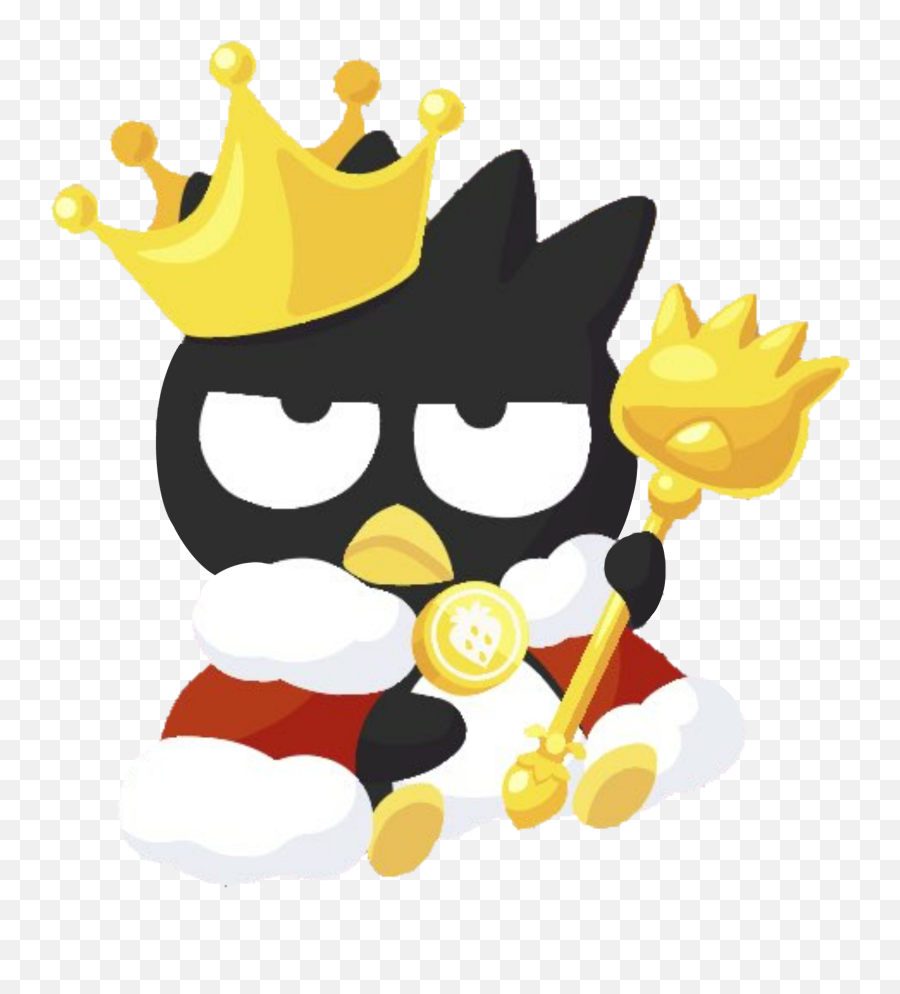 Badtzmaru King Crown Sticker By - Happy Emoji,Badtz Maru Emojis