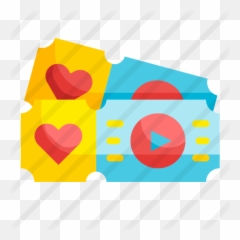 Ticket - Horizontal Emoji,Building Books Ticket Emoji