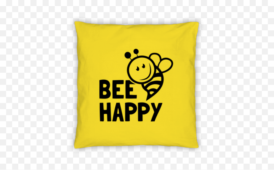 Buy A Bee Happy Pillow Case Online - Happy Emoji,Cover Your Ears Emoticon