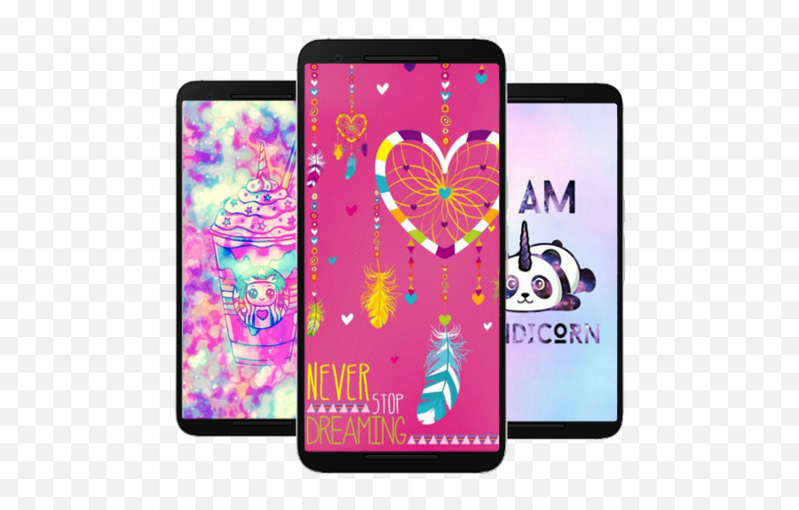 Amazoncom Wallpapers For Girls Appstore For Android - Fondos De Pantalla Mandalas Corazon Emoji,Girl Money Emojis Png Invisible Background