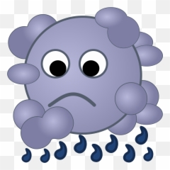 Rainy Png - Dot Emoji,Rainy Sad Emoticon