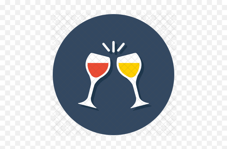 Free Cheers Flat Icon - Available In Svg Png Eps Ai Wine Glass Emoji,Emoji Toasts With Beer