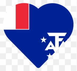 Antarctic Lands - French Southern And Antarctic Lands Flag Emoji,Do The French Use A Lot Of Heart Emojis