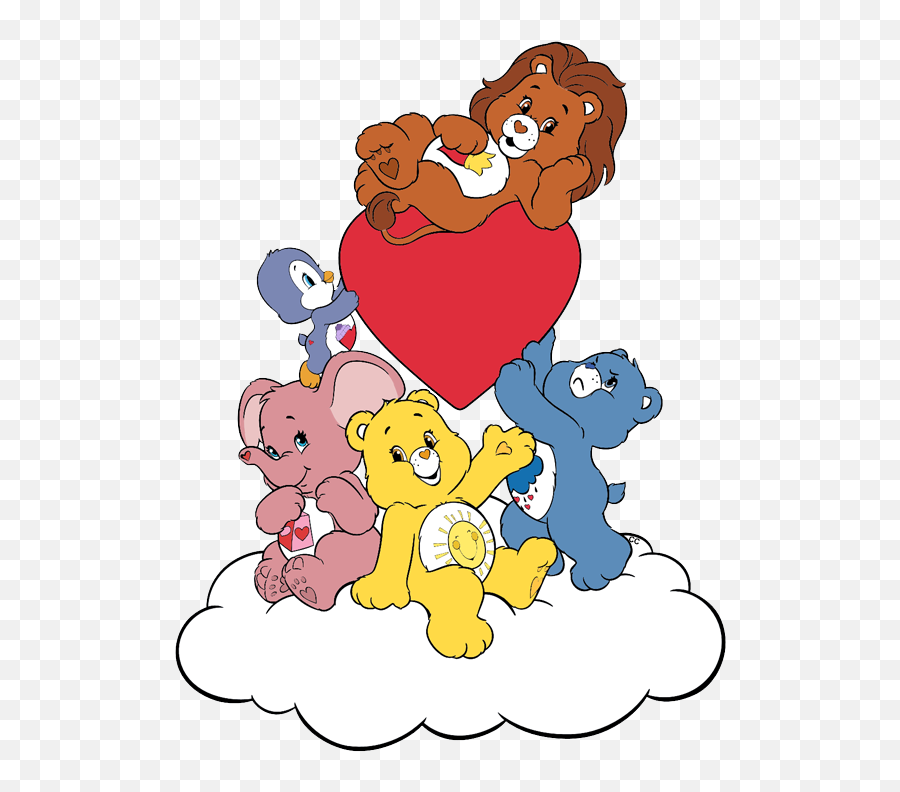 Care Bears And Clip - Care Bear And Cousins Clip Art Emoji,Care Bear Emoji