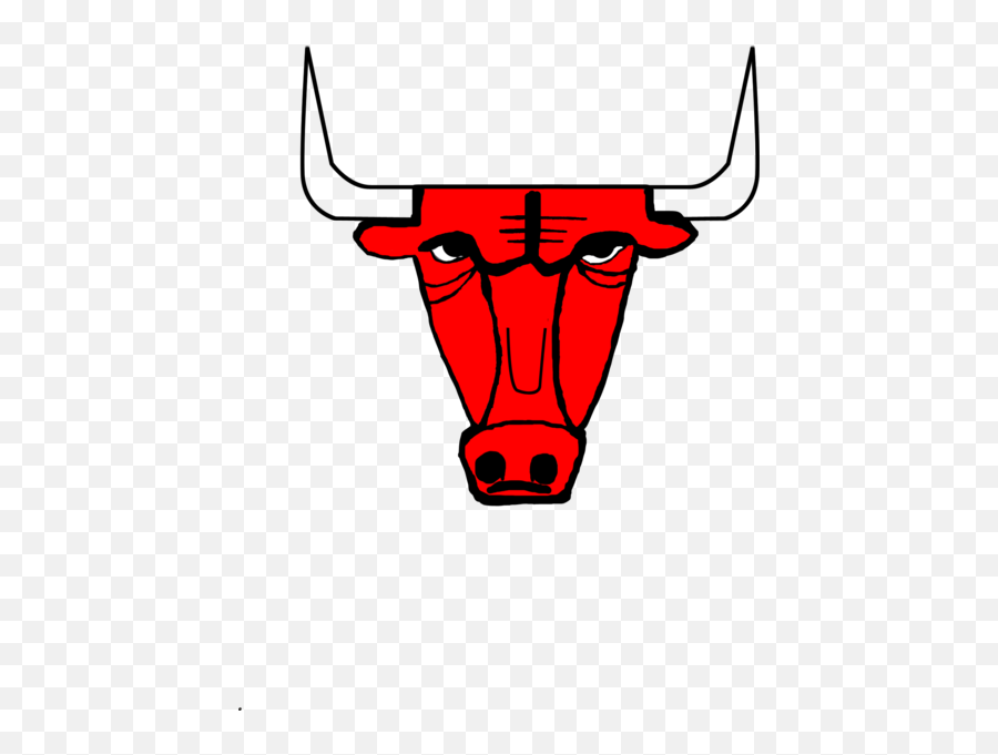Hand Drawn Bulls Logo - Bulls Emoji,Chicago Bulls Emoji
