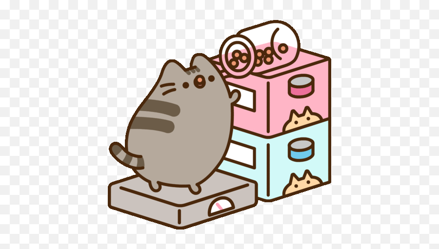 Giphy - Pusheen Instagram Emoji,Pusheen Emotions