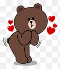 Brown Sticker Pack - Stickers Cloud Emoji,Cony Emoticon Line