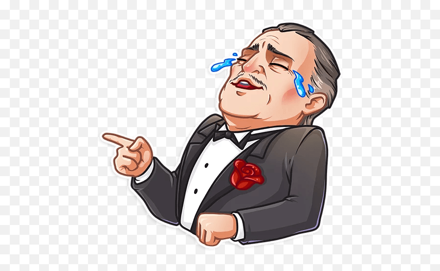 Don Corleone - Telegram Sticker Emoji,Are There Godfather Emojis