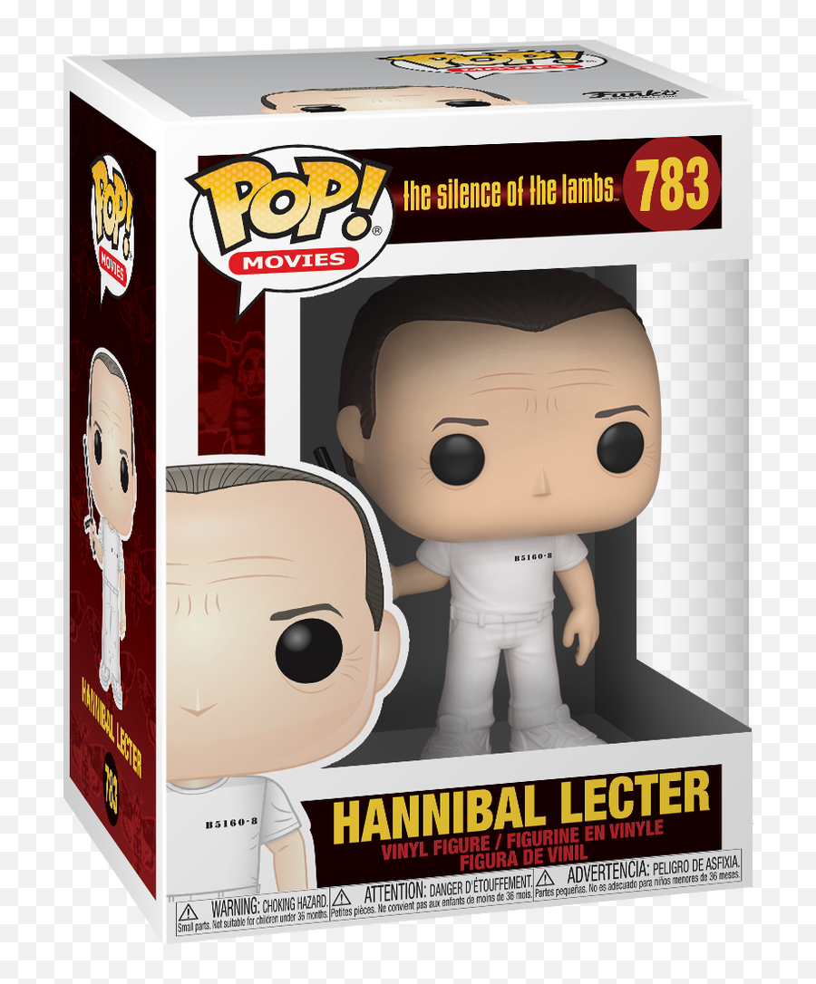 Silence Of The Lambs Funko Pop Movies Hannibal Lecter Vinyl Figure Clean Holding Billy Club 783 Emoji,Lambs Showing Emotion
