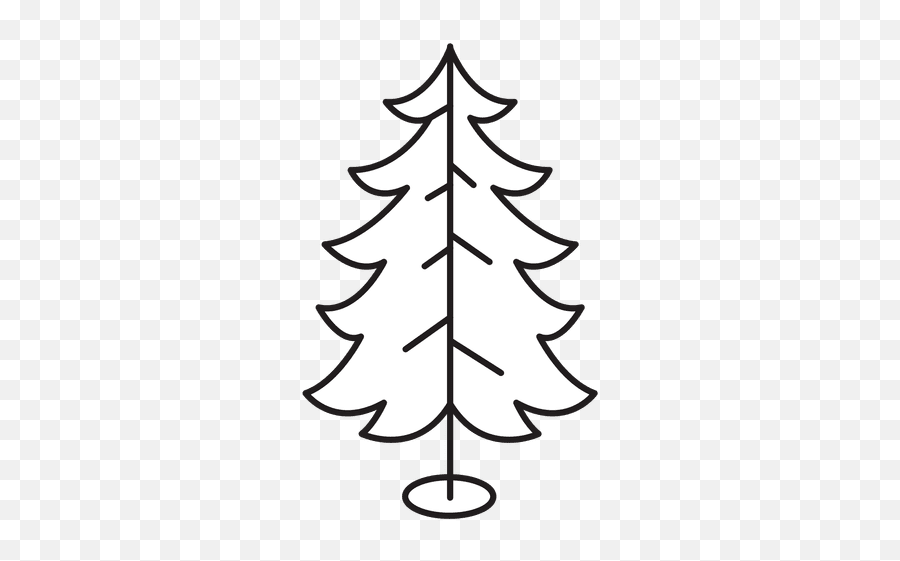 Christmas Tree Curled Branches Stroke Icon 30 Transparent Emoji,Christmas Tree Emoji Download