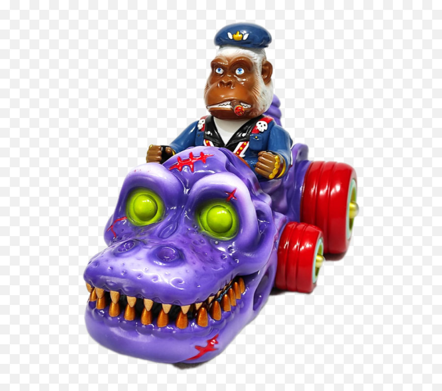Kaiju One - The Super Wheels U0026 General Ape The Toy Chronicle Emoji,Skull Emoji Android Tweet