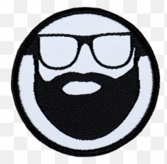 No Panda - Matt Walsh Patch Program The Daily Wire Emoji,Male Bald Moustache Emoji