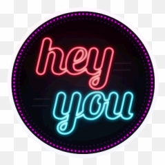 Hello Sticker Emoji Animation - Hi Neon Sign Gif,Hello Emojis