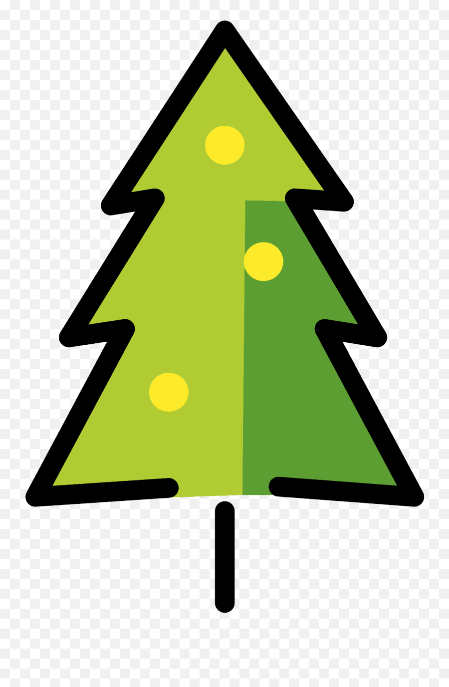 Christmas Tree Emoji Clipart - Stromeek Emoji,Pine Tree Emoji