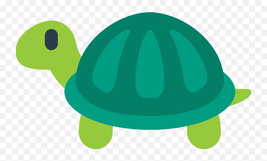 Turtle Emoji Clipart - Turtle Emoji With Transparent Background,Turtle Bird Emoji