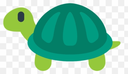 Turtle Emoji Clipart - Turtle Emoji With Transparent Background,Turtle Bird Emoji