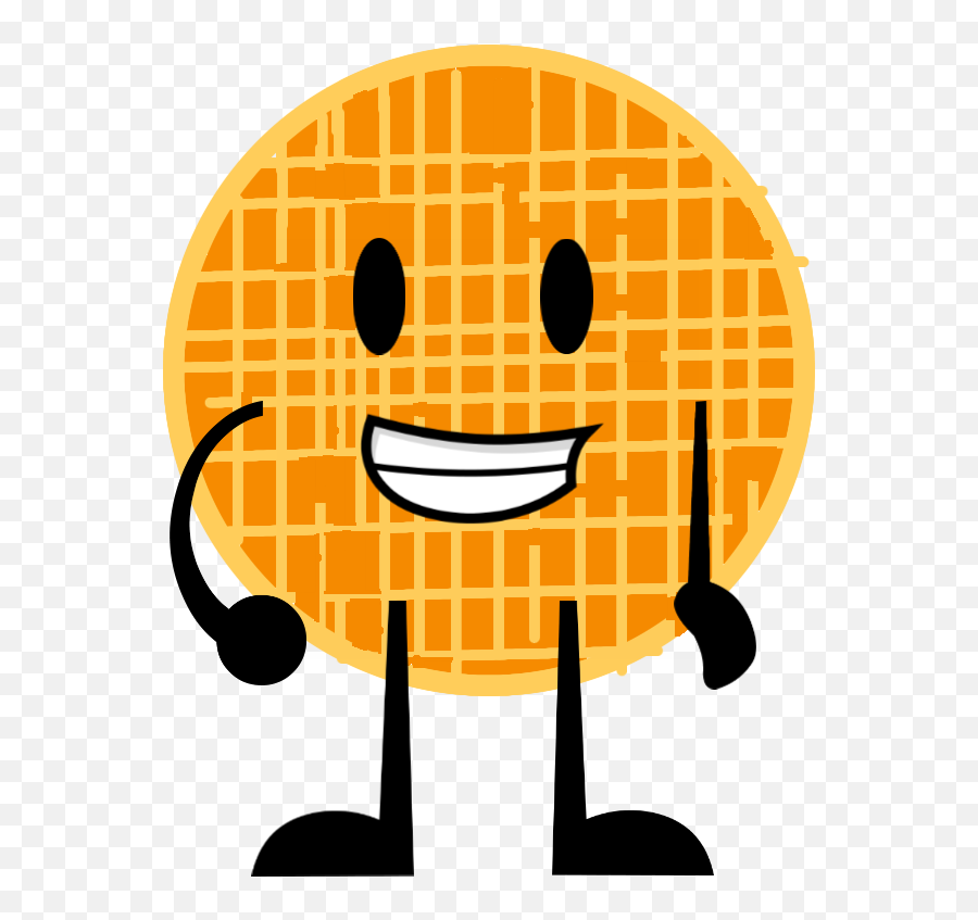 New Character Reveal 39 Waffle Objectshows - Happy Emoji,3 3 Emoticon