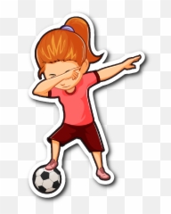 Pin Em Products - Cartoon Animated Soccer Ball Emoji,Soccer Ball Girl Emoji