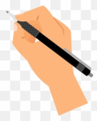 Hand Pen Pencile Draw Write Sticker - Marking Tool Emoji,Hand With Pen Emoji