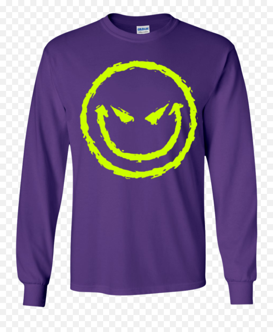 Evil Smiley Face Youth Ls Shirtsweatshirthoodie U2013 Tee Support - Evil Smiley Emoji,Evil Smiley Emoticon