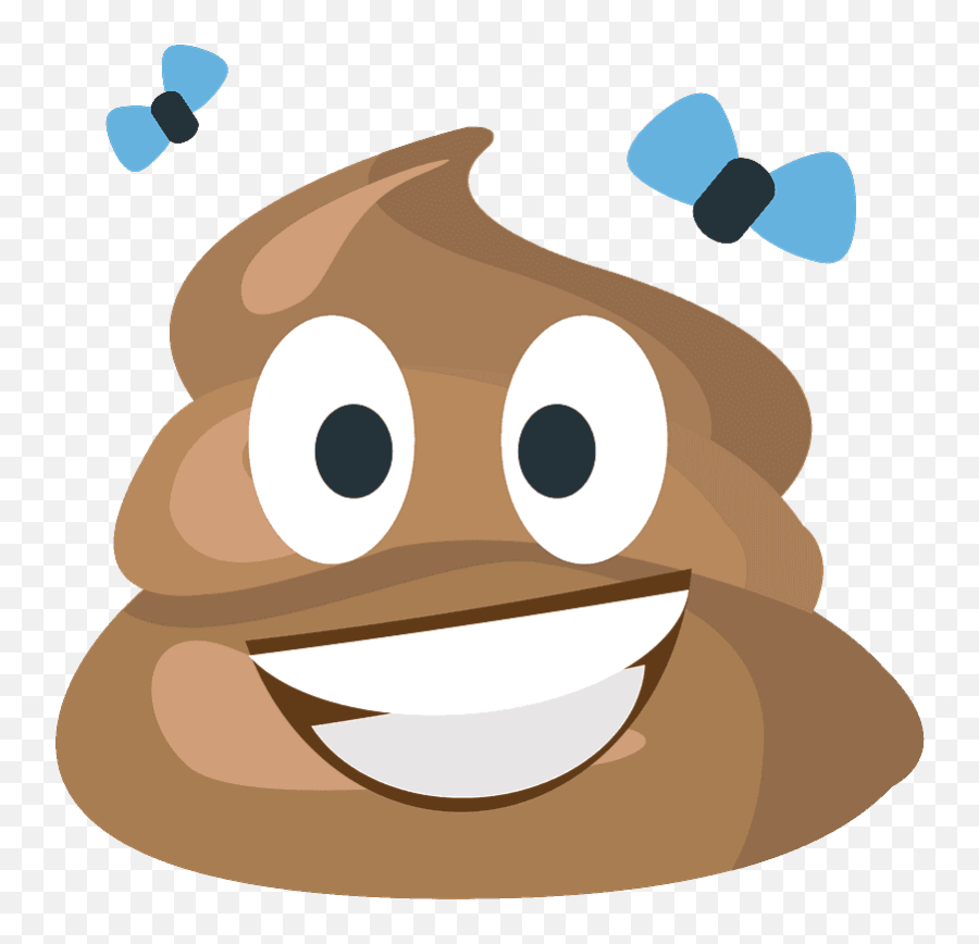 Pile Of Poo Emoji Clipart - Caca Animada Con Ojos,Emoji Caca