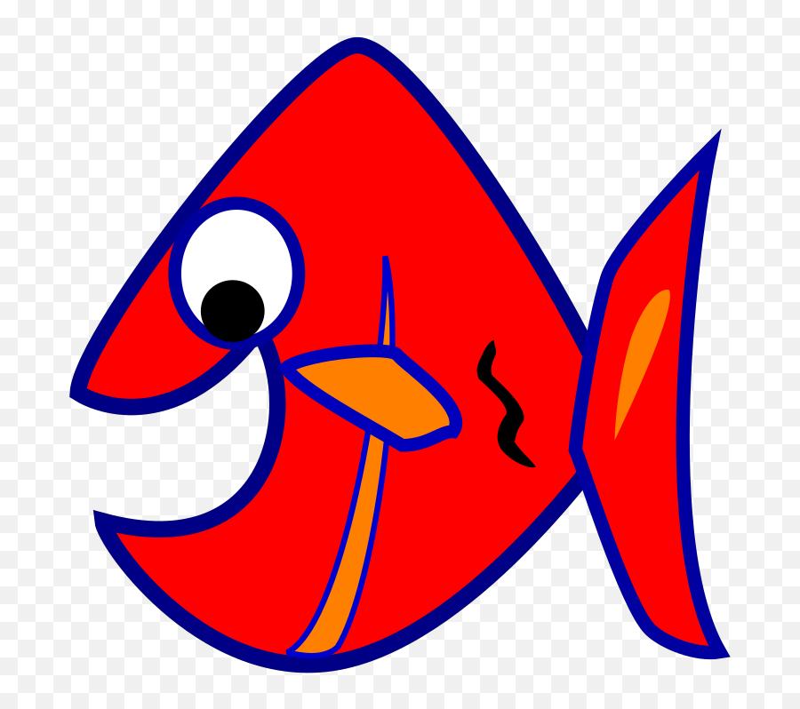 Bubbling Cartoon Fish Png Svg Clip Art - Dibujos De Los Colores Rojos Emoji,Magnify Glass Fish Emoji