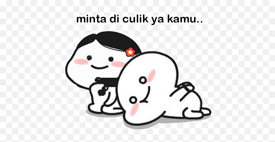 Stiker Wa - Guai Qiao Bao Bao Sticker Emoji,Yukk Emoticon