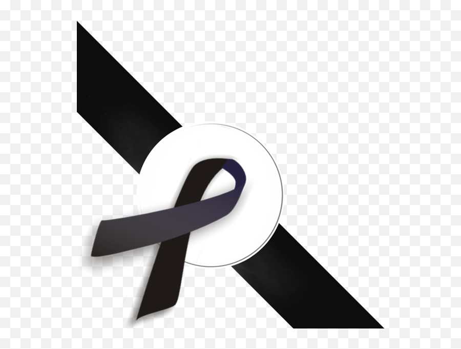 Black Ribbon Mourning Fotolia - Png Download 5931000 Mourning Ribbon Bla K Emoji,Hey Diddle Diddle In Emojis