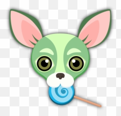 Green Saint Patricks Day Chihuahua - Chihuahua Cartoons Drinking Emoji,Pics Of The Lolipop Emojis