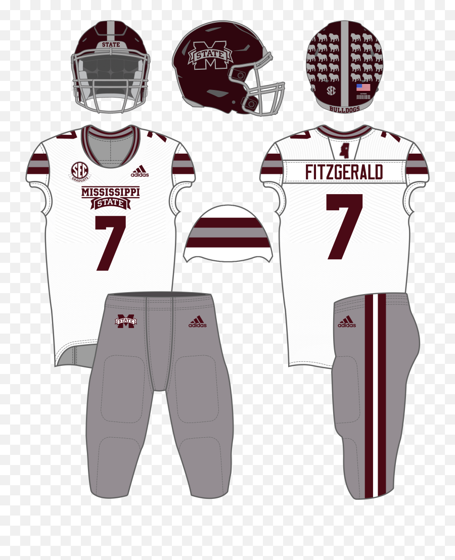 Football Uniform History - Hail State Unis Mississippi State White Football Jerseys Emoji,Gators Emoticon Georgia Bulldogs