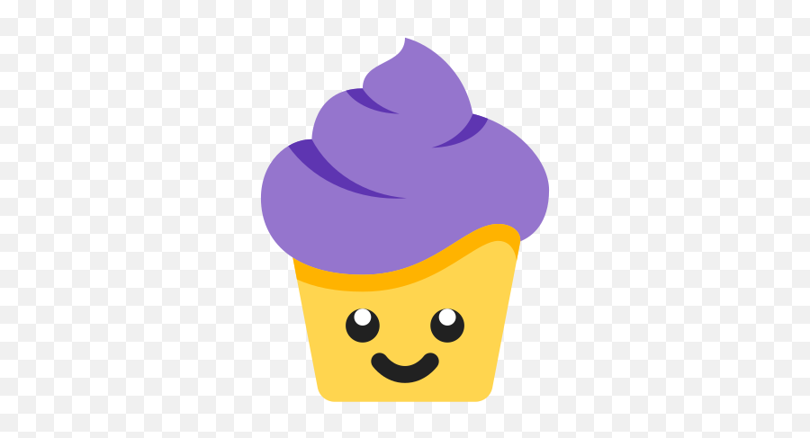 Kawaii Cupcake Icon Emoji,Cupcake+truck Emoji