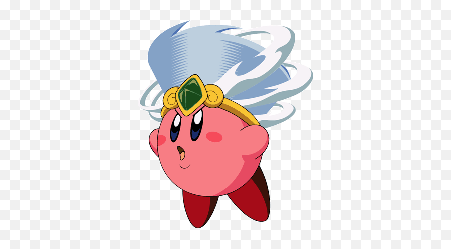 Kirby Right Back At Ya U2022 Tornado Kirby Kirby Plan Bee - Kirby Tornado Emoji,Tornado Emoji