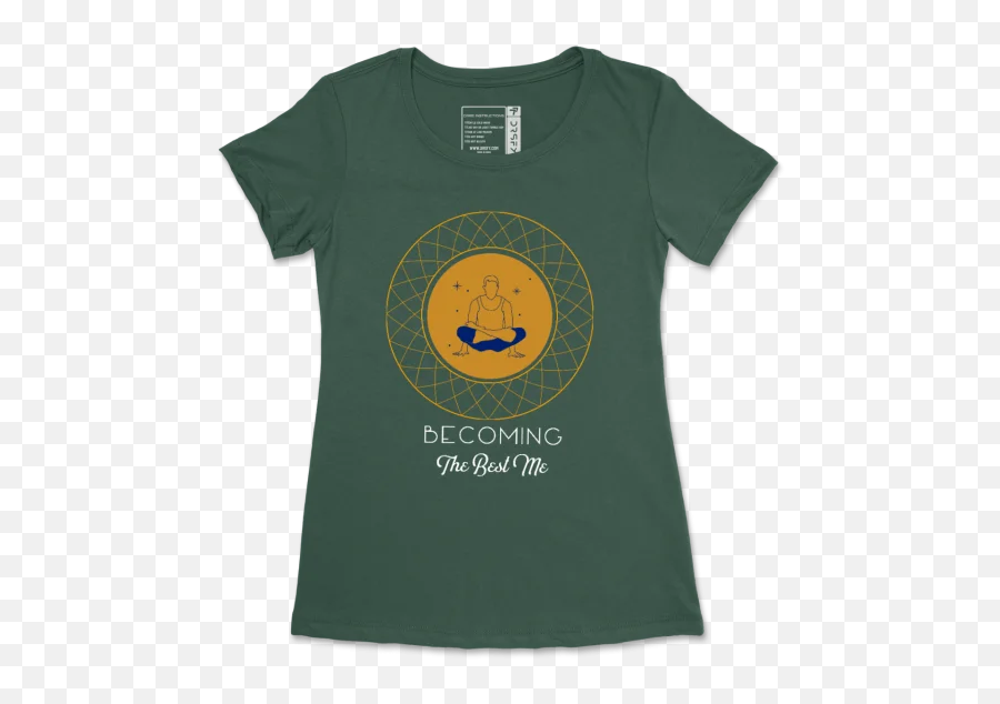 Yoga Becoming The Best Me T - Shirt For Women Emoji,Emoticon T-shirts