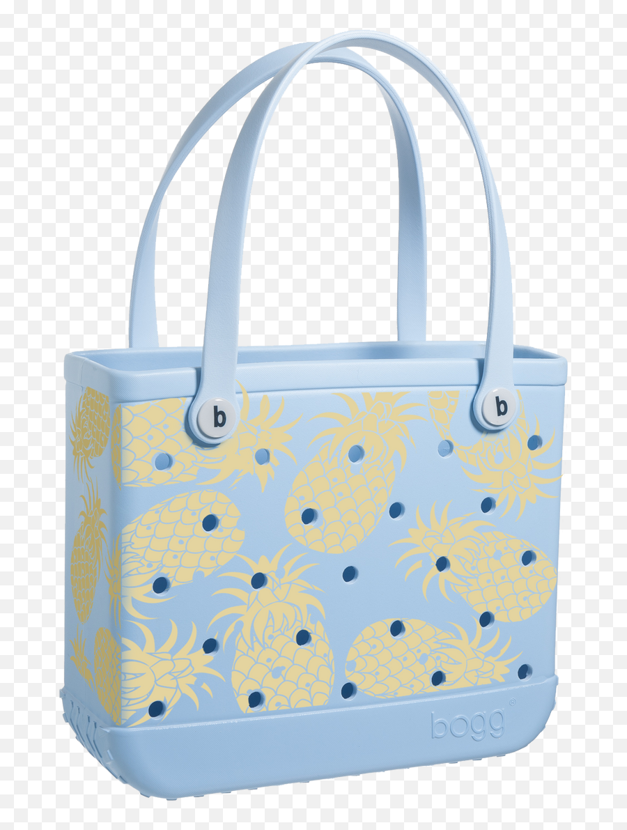 Bogg Bags Pineapple Baby Bogg - Carolina Blue Baby Bogg Bag Emoji,Fb Pineapple Emoticon