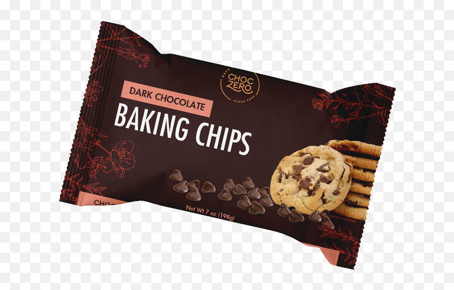 Sugar Free Chocolate Chips - Choczero Keto Dark Chocolate Chips Emoji,Chocolate Substitute For Emotions