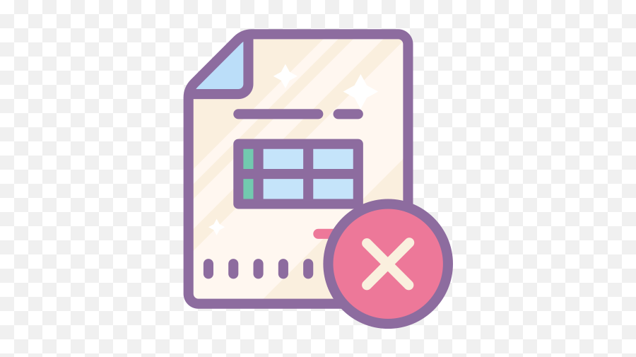 Write Off Invoice Icon In Cute Color Style - App Icon Aesthetic Docs Emoji,Notepad And Eye Emoji