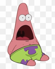 Surprised Face Transparent Free - Surprised Patrick Png Emoji,Surprised Pikachu Emoji