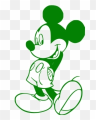 Green Mickey Mouse 25 Icon - Green Mickey Mouse Png Emoji,Mikey Emoticon