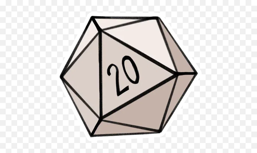 The Mighty Nein Sticker Pack Emoji,20 Sided Dice With Emojis