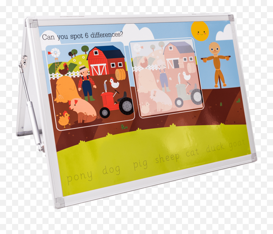 Switchure Magnetic Farm Scene With Characters Emoji,Usborne Books Emotions