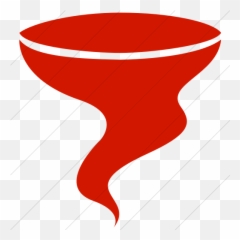 Iconsetc Simple Red Ocha Humanitarians Disaster Tornado Icon Emoji,Tornado Whatsapp Emoticons