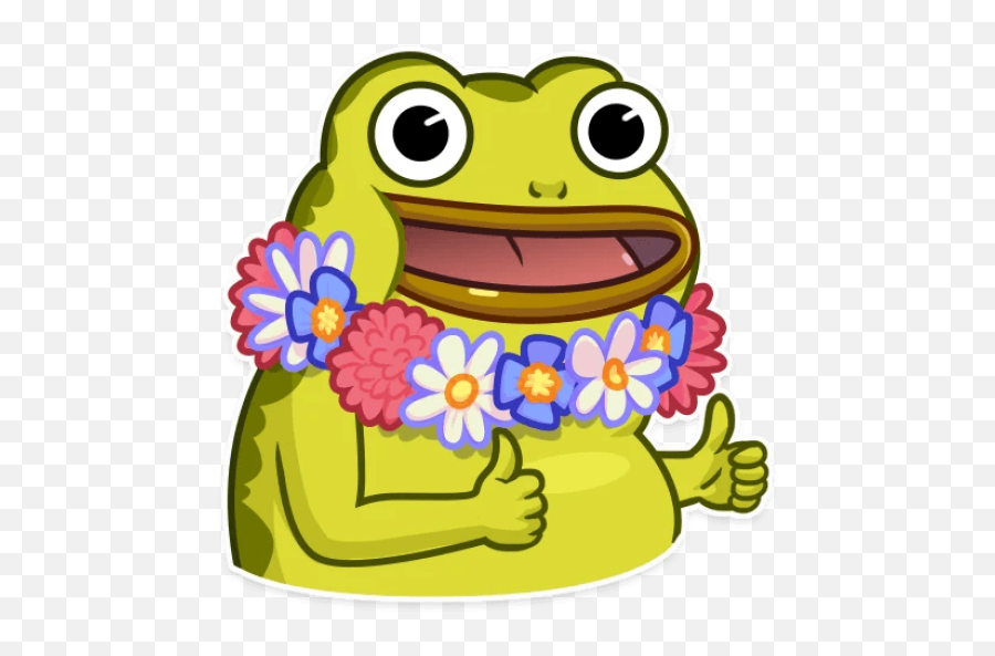 Sticker Maker - George The Funny Frog Emoji,Concern Froge Emoji
