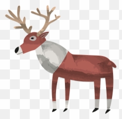 Reindeer Clipart - Animal Figure Emoji,Reindeer Emoji