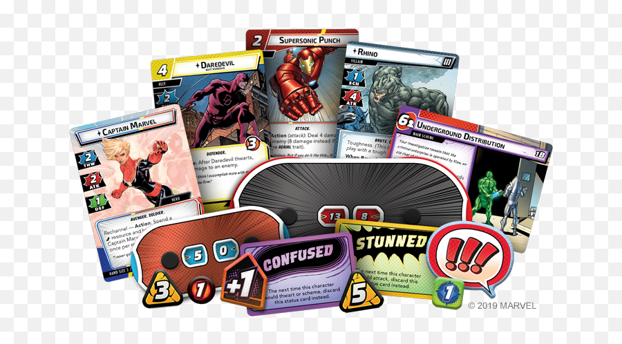 Marvel Champions The Card Game Core Set - Marvel Champions Lcg Emoji,Captain Marvel Emoji