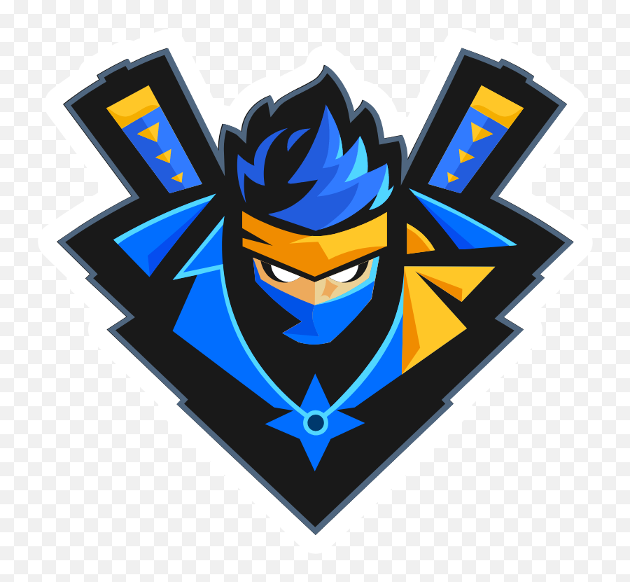 Tyler Ninja Logo Ninja Logo Ninja Stickers Ninja Art - Fortnite Ninja Logo Emoji,Deadpool Emoji Poster