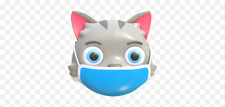 Premium Cat Wearing Crown Emoji 3d Illustration Download In,Cat Emoji With Heart Eyes