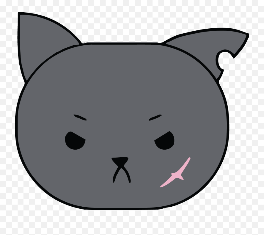 Kittygurumi - Aliquantum International Emoji,Cat Emoji Black And White